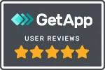 GetApp review badge for Synap - Online exam platform