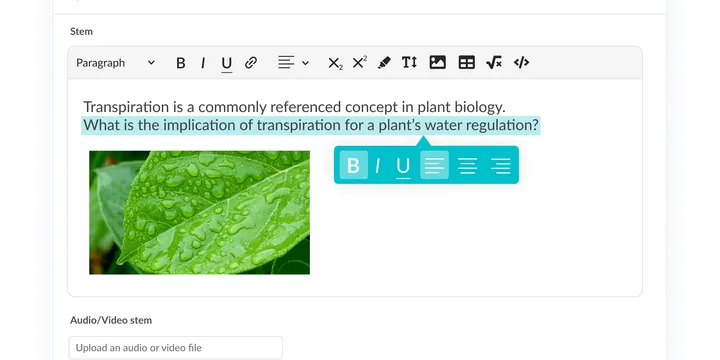 High-stakes exam authoring.