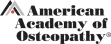 American Academy of Osteopathy logo