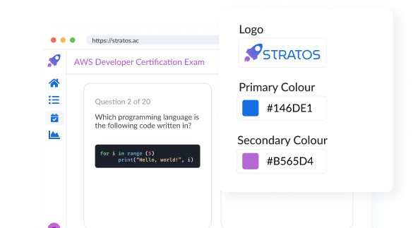 Branding and custom colours settings in Synap