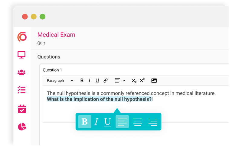 Authoring interface preview