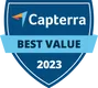 Capterra Value Badge for Synap Online Exam Platform